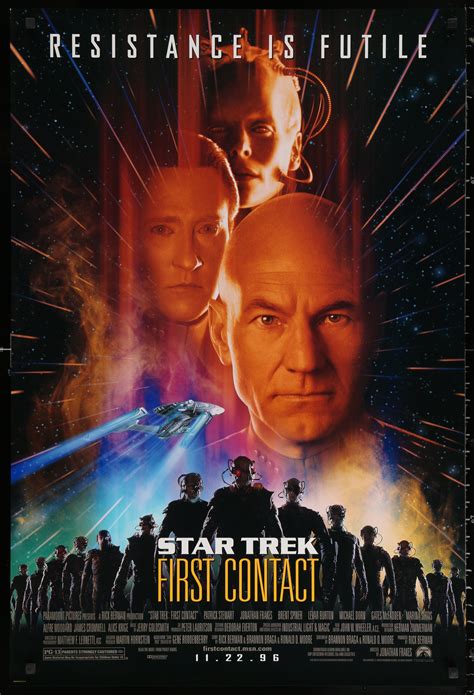 Star Trek: First Contact - 1996 - Original Movie Poster – Art of the Movies