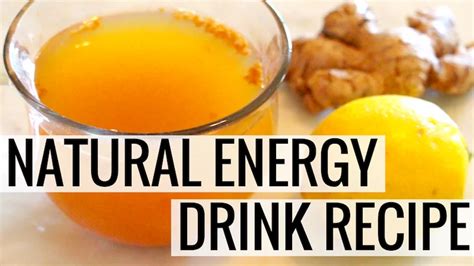 Natural Energy Drink - Christina Carlyle