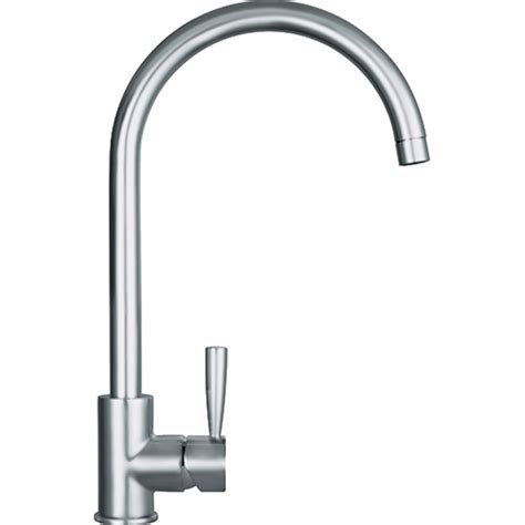 Franke Fuji Silk Steel Single Lever Kitchen Sink Mixer Tap - Kitchen from TAPS UK