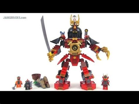 Lego ninjago samurai x mech instructions