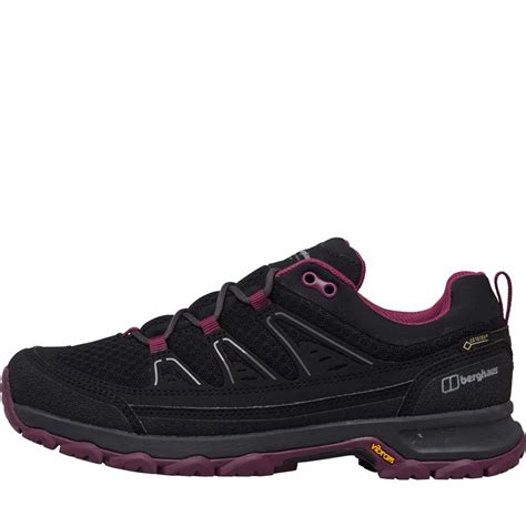 Buy Berghaus Womens Explorer Active GORE-TEX Walking Shoes Black/Purple