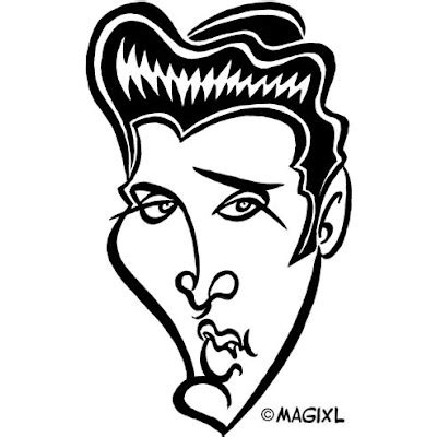 Elvis Presley: Elvis Presley in Caricature