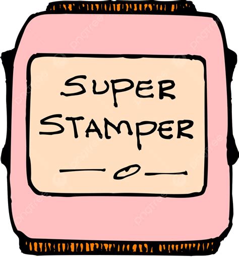 Super Stamper Stamper Rubber Clip Art Vector, Stamper, Rubber, Clip Art PNG and Vector with ...