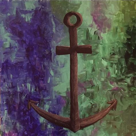 Anchor for My Soul Painting by Daytona Erkan - Fine Art America