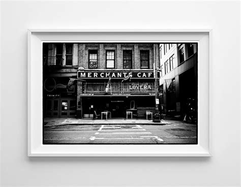 Seattle Art Pioneer Square Black and White Architecture Photograph, Architectural Art Small and ...