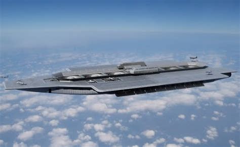 China Arsenal: Concept flying aircraft carrier