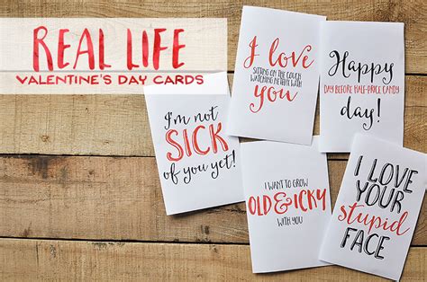 Sarcastic Valentine's Day Cards - Free Printables - Our Handcrafted Life