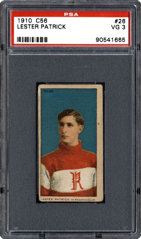 1910 C56 Lester Patrick | PSA CardFacts®