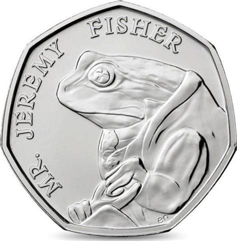 Great Britain Silver 50 Pence "Peter Rabbit Colored" 2020 coin value | coinscatalog.NET