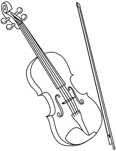 Free Violin Coloring Page Violin Violin Art Music Col - vrogue.co