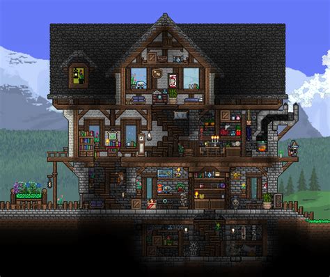 Terraria Base Designs : PC - Post Your 1.3 base here! | Terraria ...