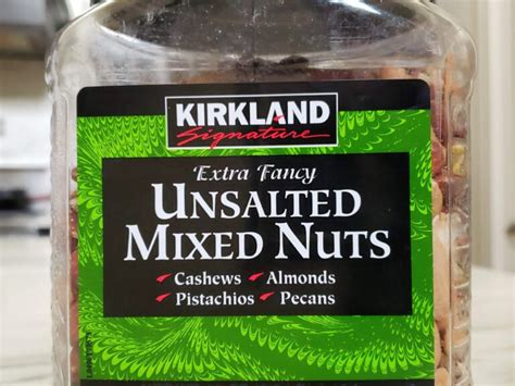 Costco Unsalted Mixed Nuts - Kirkland (Healthy Delicious)