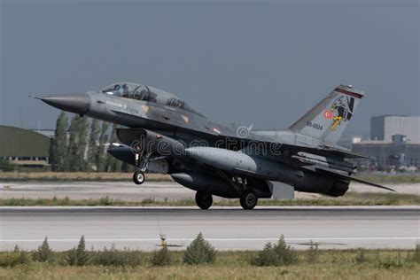 Turkish Air Force F-16 editorial stock image. Image of airforce - 203394184