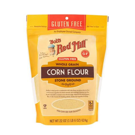 Bob's Red Mill, Gluten Free Corn Flour, 22 oz - Walmart.com - Walmart.com