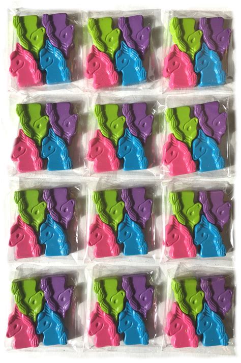 48 Unicorn Crayons - Birthday Party Favors