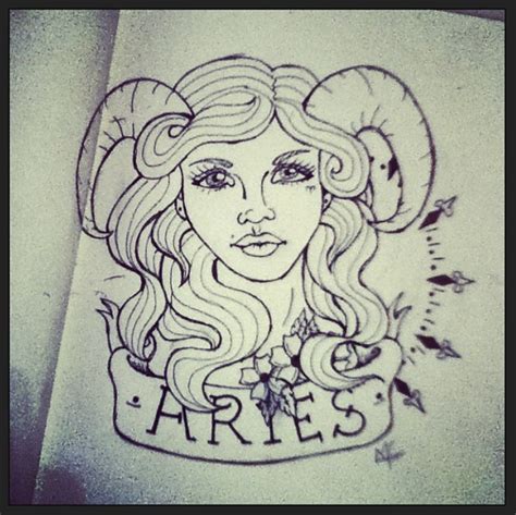 Aries Girl Tattoo by MonteyRoo on DeviantArt