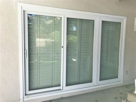 3 Panel Sliding Glass Doors Replacement in Palmdale - California Energy ...