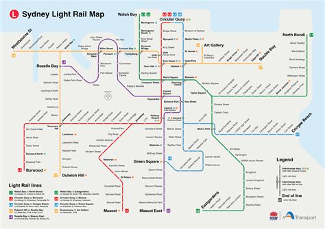 Fantasy Map: Sydney Light Rail. I have made this map of a potential future light rail network ...