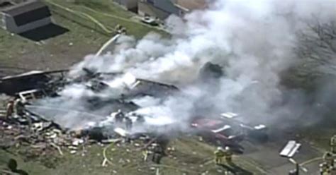 Western Pa. explosion completely levels house; cause unknown - CBS News