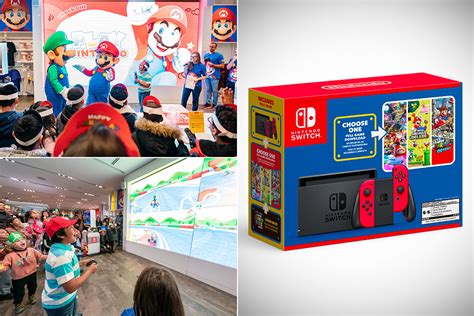 Nintendo Switch Mario Choose One Bundle Celebrates MAR10 Day, Includes ...