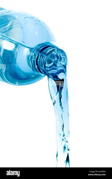 Water bottle, pouring water Stock Photo - Alamy