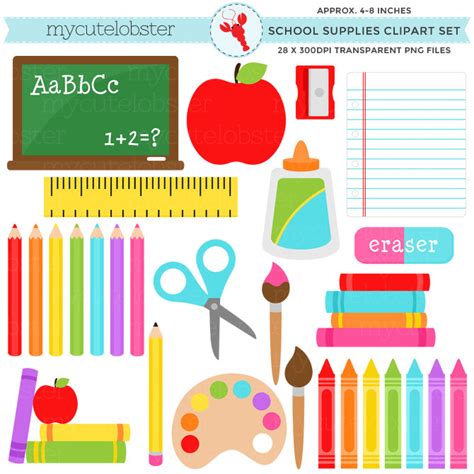 Stationery items clipart 20 free Cliparts | Download images on Clipground 2024