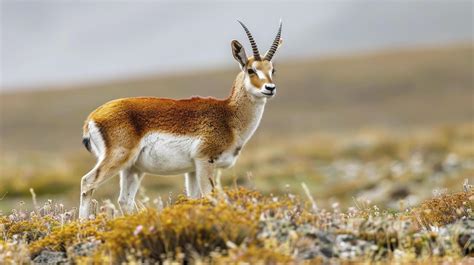 AI generated In the Wilderness, The Majestic Tibetan Antelope ...