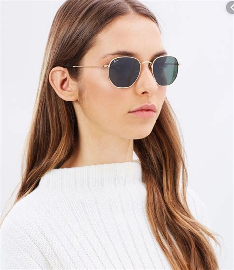 Ray-Ban - Ray Ban Hexagonal Sunglasses on Designer Wardrobe