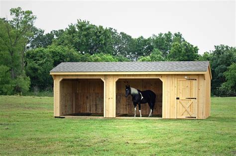 12′ Prefab Shed Row Horse Barn | Small horse barns, Horse shed, Run in shed