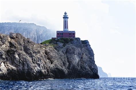 Punta Carena Lighthouse on Anacapri Photograph by George Oze - Fine Art ...