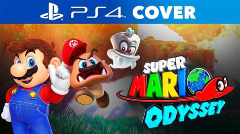 SUPER MARIO ODYSSEY: PS4 EDITION (Speed Art Cover) - YouTube