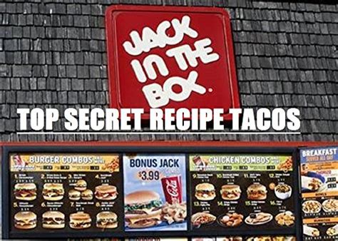 Jack In The Box Secret Menu - All You Need Infos