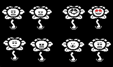 Made some new Flowey faces! : Undertale