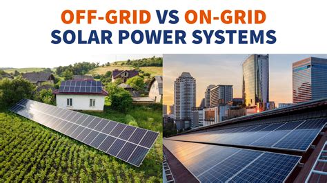 Off-Grid vs On-Grid Solar Power Systems - BD Electrical Services