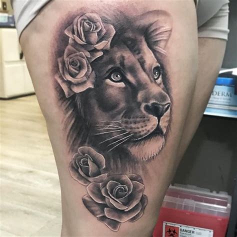 Lion Tattoos For Women - Topstoryfeed | Lion tattoo design, Lioness tattoo, Lion tattoo