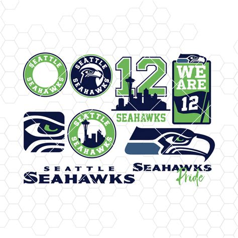 Seattle Seahawks SVG, Seattle Seahawks files, seahawks logo, football ...