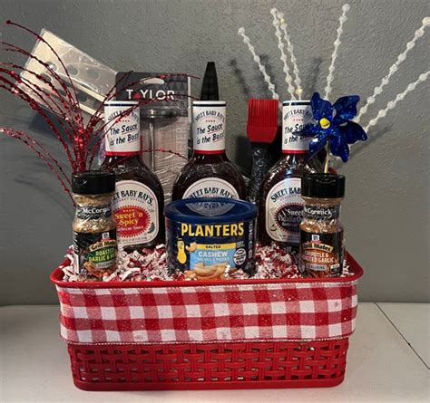 Grill Basket Fathers Day Gift Basket Gift for Dad - Etsy