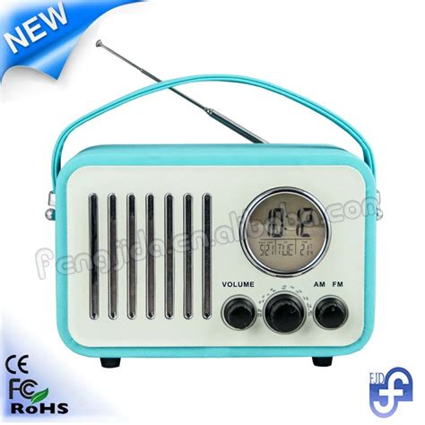 Portable Retro Clock Radio With Alarm - Buy Retro Clock Radio,Retro ...