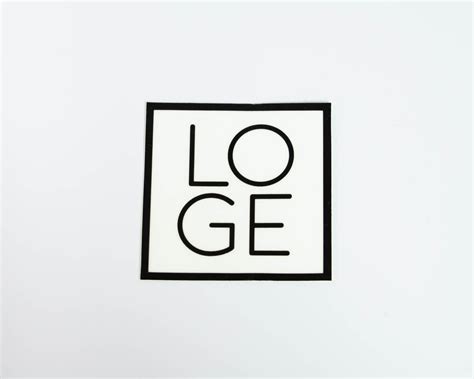 LOGE Sticker