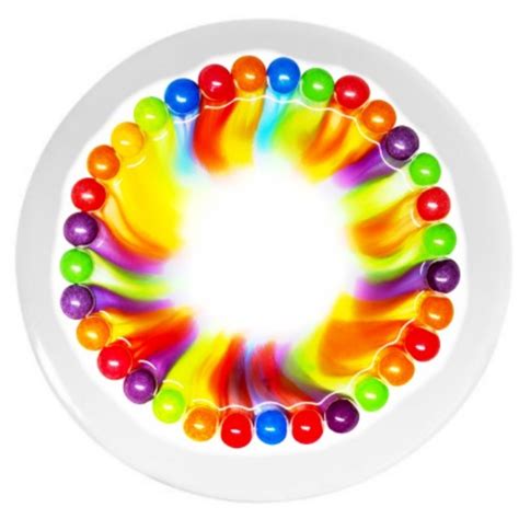 Skittles Rainbow Experiment