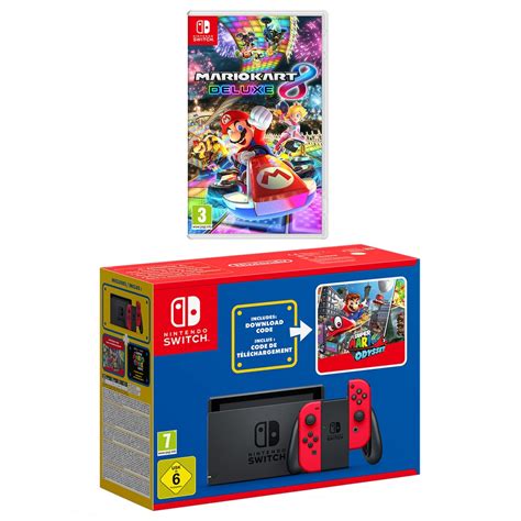 Nintendo Switch Super Mario Odyssey Bundle & Select Game | Smyths Toys ...