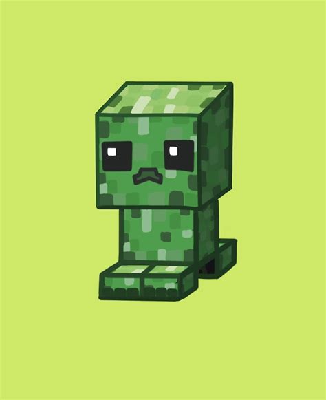 "Cute Minecraft Creeper" iPad Case & Skin for Sale by boscioguidena ...