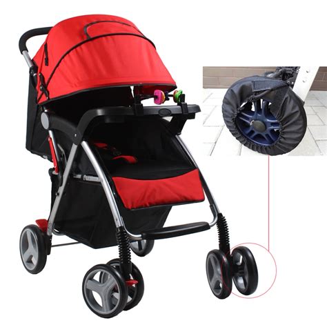 1pcs Baby Stroller Accessories Wheels Covers for Stroller Wheelchair Baby Carriage Pram ...