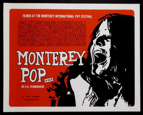 MONTEREY POP Movie | Etsy