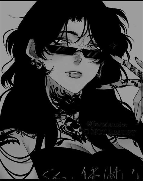 Black pfp in 2023 | Anime art dark, Anime monochrome, Fantasy art men