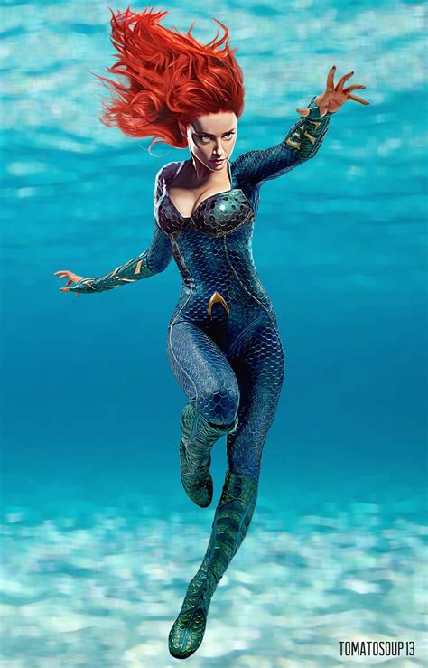 Amber Heard - Mera - Aquaman - 2 by tomatosoup13 on DeviantArt | Dc ...