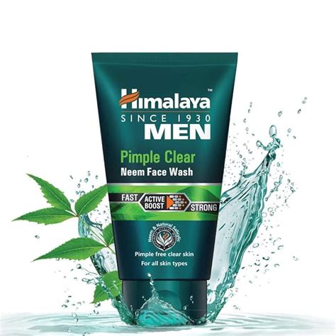 Buy Himalaya Men Pimple Clear Neem Face Wash, 100ml Online at Low Prices in India - Amazon.in