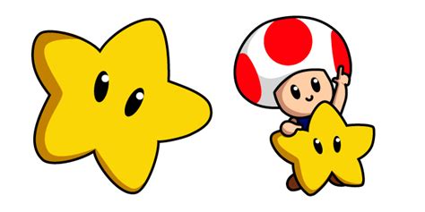 Super Mario Toad cursor – Custom Cursor