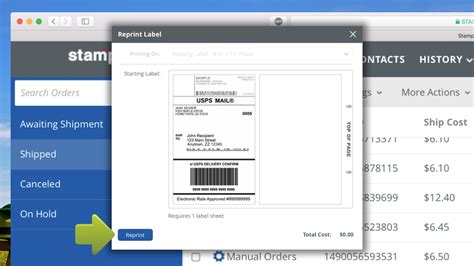 How To Reprint Usps Label - Pensandpieces