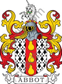 Abbot Family Crest, Coat of Arms and Name History